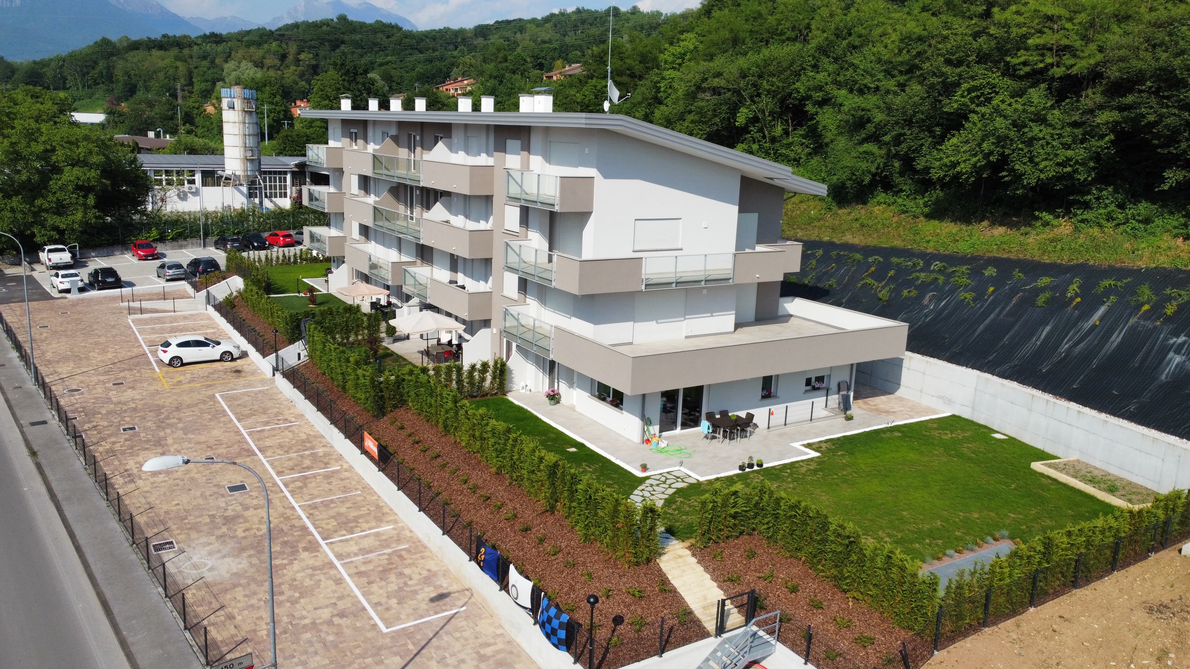 Costruzione residenziale montagna
