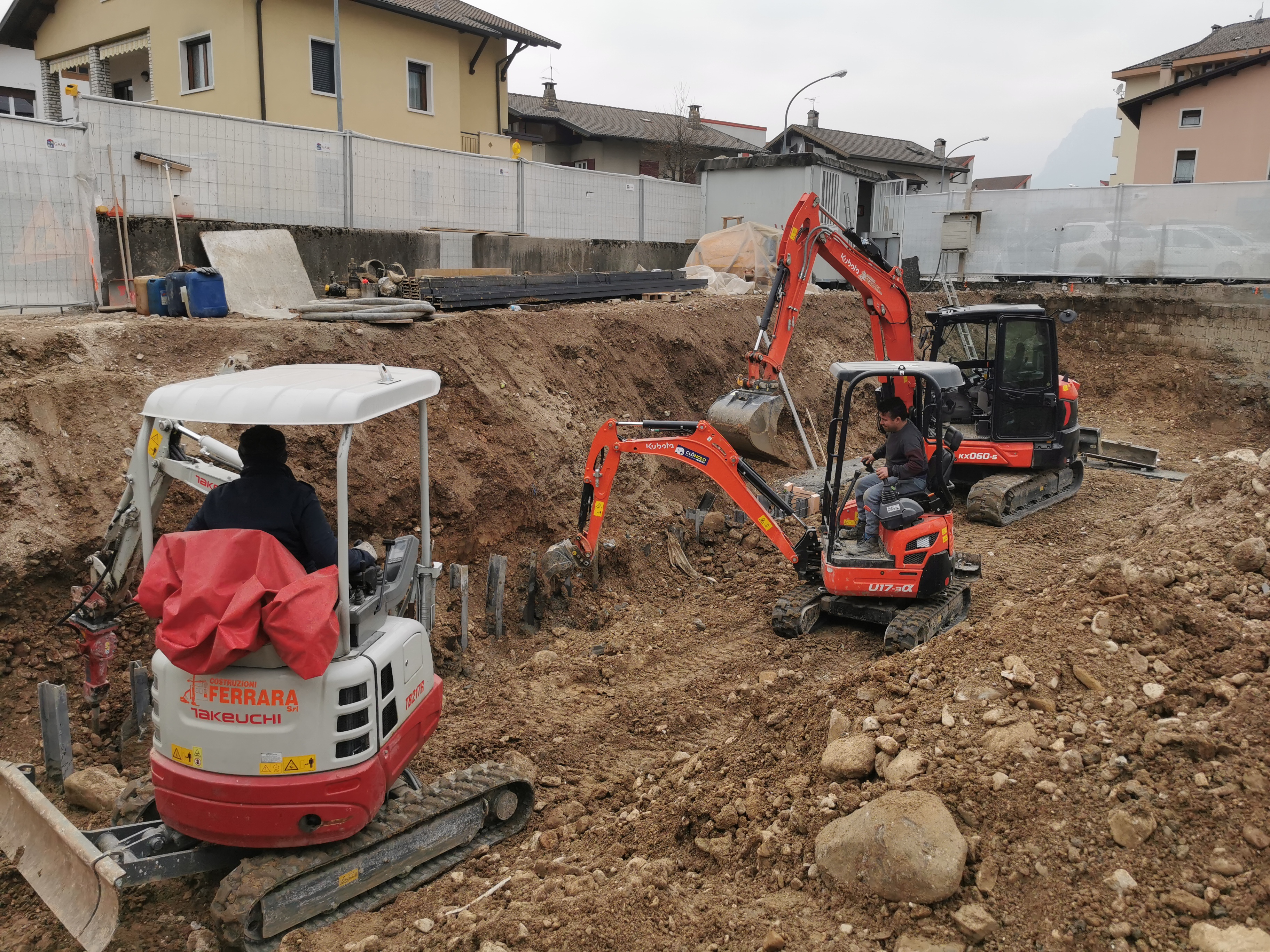 Scavo di precisione fondazioni